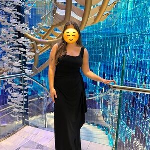 Elegant Black Evening Dress